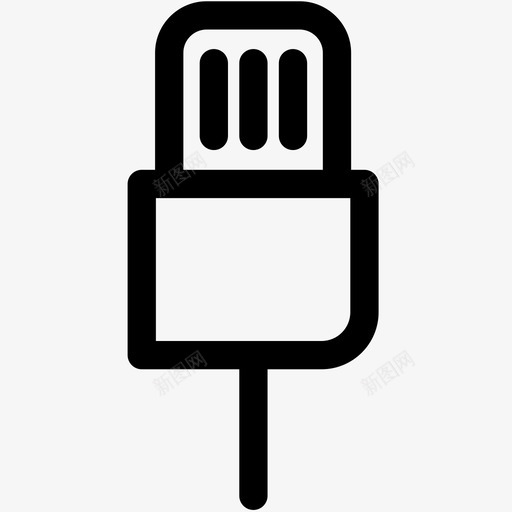 智能手机线充电器充电线图标svg_新图网 https://ixintu.com 充电器 充电线 数码设计概要 智能手机线 电话线