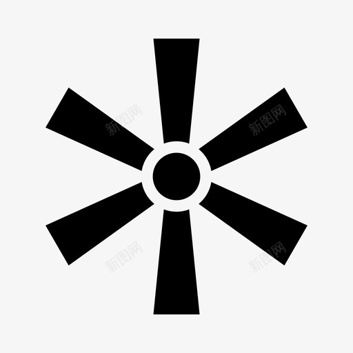 风扇调节旋转图标svg_新图网 https://ixintu.com 旋转 标志 调节 风扇