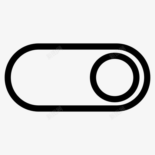 开关拨动图标svg_新图网 https://ixintu.com 开关 拨动