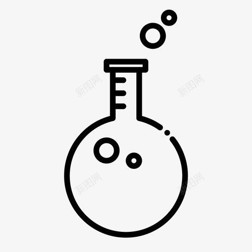 圆底烧瓶烧杯药房图标svg_新图网 https://ixintu.com 圆底烧瓶 实验室 烧杯 药房 药物