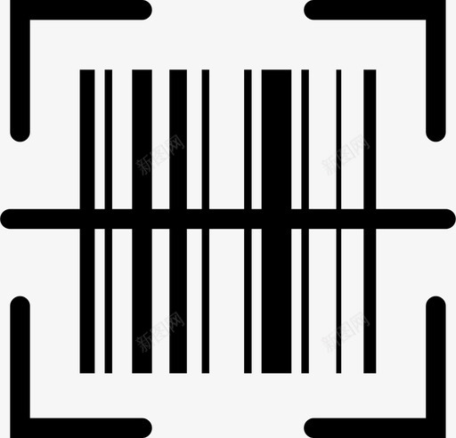 商品条码扫描svg_新图网 https://ixintu.com 商品条码扫描