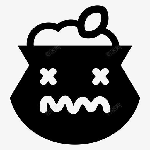 死比亚尼锅菜印度菜图标svg_新图网 https://ixintu.com 不适 印度菜 普拉奥 死比亚尼锅 米饭 菜