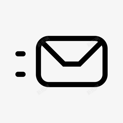 快递信封邮件图标svg_新图网 https://ixintu.com 信封 快递 邮件 高级服务ios优化