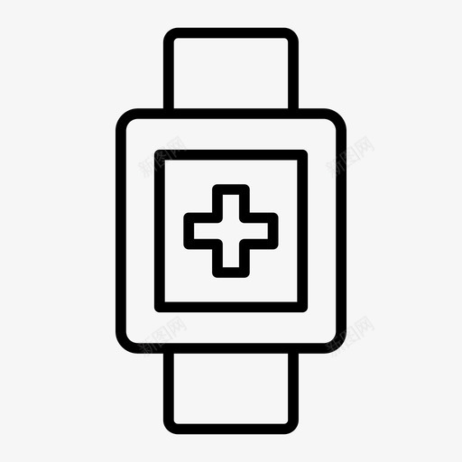 医疗观察健康医院图标svg_新图网 https://ixintu.com 健康 医疗观察 医院 移动医疗