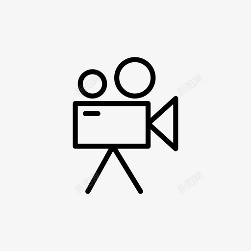 电影摄影机电影拍摄图标svg_新图网 https://ixintu.com 拍摄 电影 电影摄影机 电影收藏 视频拍摄