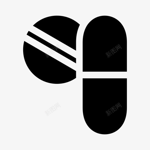药品剂量药房图标svg_新图网 https://ixintu.com 剂量 药品 药房 药片