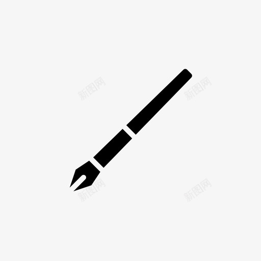 钢笔艺术绘画图标svg_新图网 https://ixintu.com 墨水 潦草 绘画 艺术 艺术4 钢笔