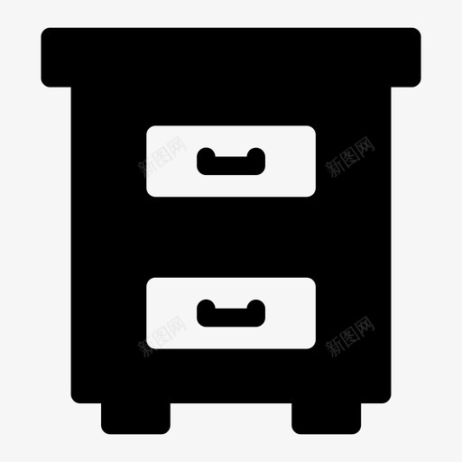 抽屉储藏室衣柜图标svg_新图网 https://ixintu.com 储藏室 抽屉 衣柜