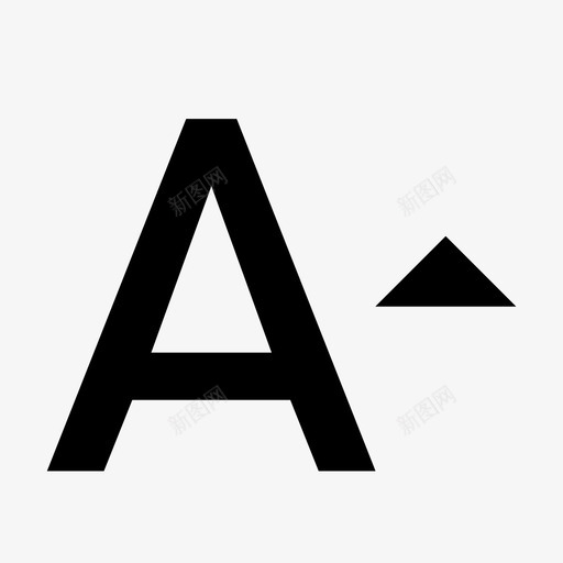 ic_文字变大_24pxsvg_新图网 https://ixintu.com ic_文字变大_24px