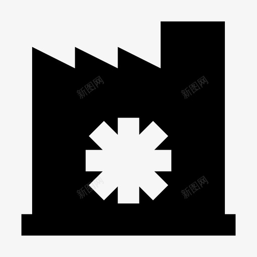 聚变电站能源环境图标svg_新图网 https://ixintu.com 材料图标生态 环境 聚变电站 能源