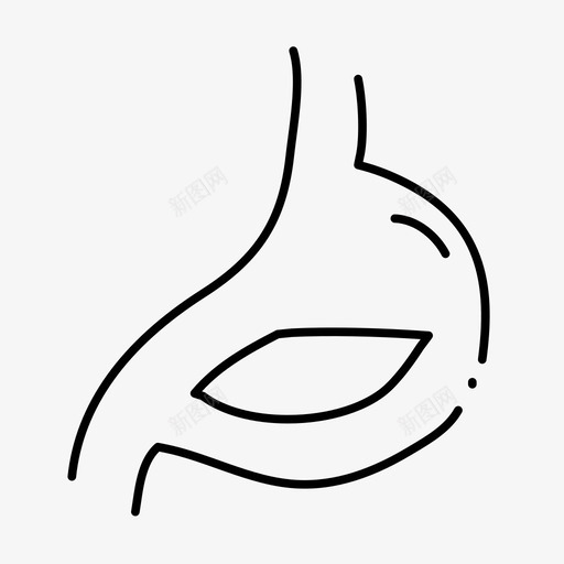胃健康医学图标svg_新图网 https://ixintu.com 健康 医学 胃