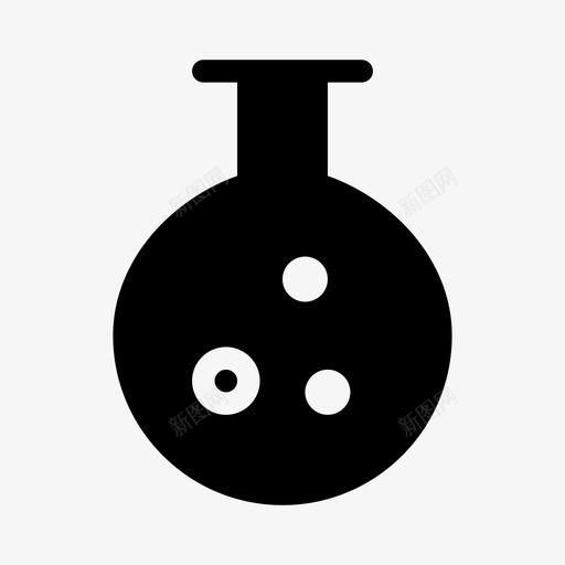 烧瓶实验室教育ios优化图标svg_新图网 https://ixintu.com 实验室 教育ios优化 烧瓶