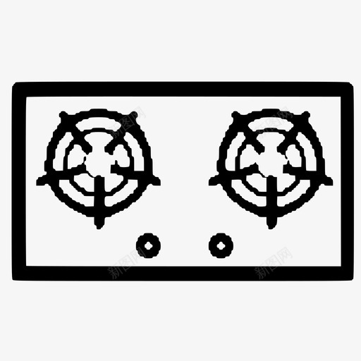 燃气灶svg_新图网 https://ixintu.com 燃气灶 ranqizao