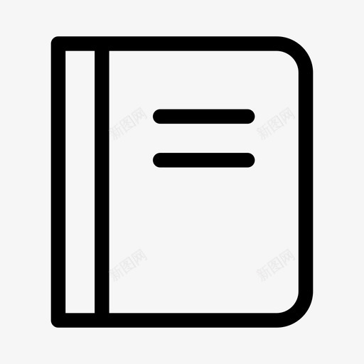 书籍图书馆教育ios优化图标svg_新图网 https://ixintu.com 书籍 图书馆 教育ios优化