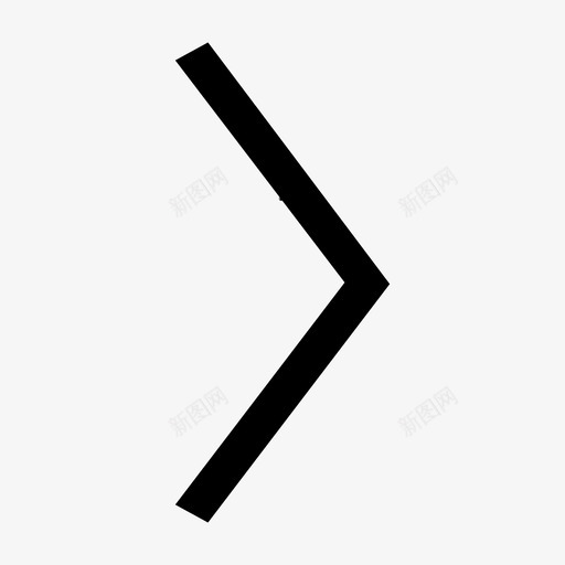 公共控件-单箭头-右svg_新图网 https://ixintu.com 公共控件-单箭头-右