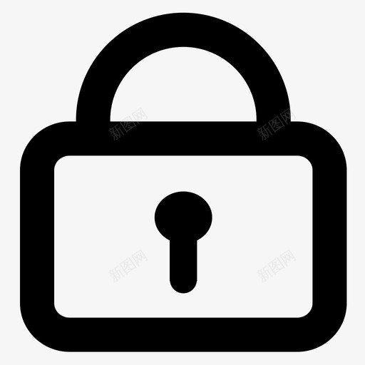 锁头svg_新图网 https://ixintu.com 锁头