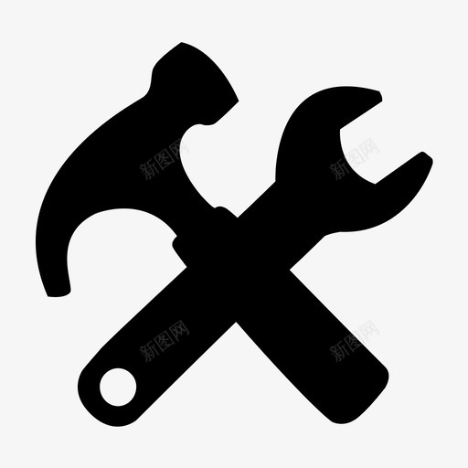 工具编辑工具车库图标svg_新图网 https://ixintu.com 家庭修理 工具 改进 编辑工具 车库