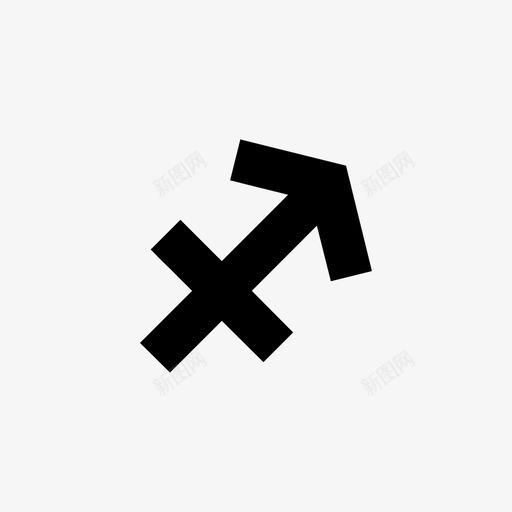09_Sagittarius_#37c3f2svg_新图网 https://ixintu.com 09_Sagittarius_#37c3f2