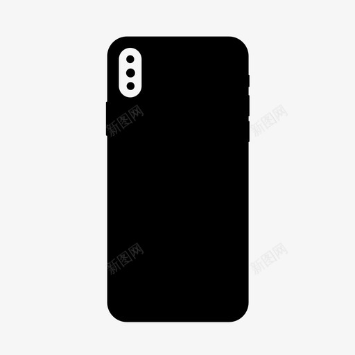 iphonex苹果智能手机图标svg_新图网 https://ixintu.com iphonex 智能手机 苹果