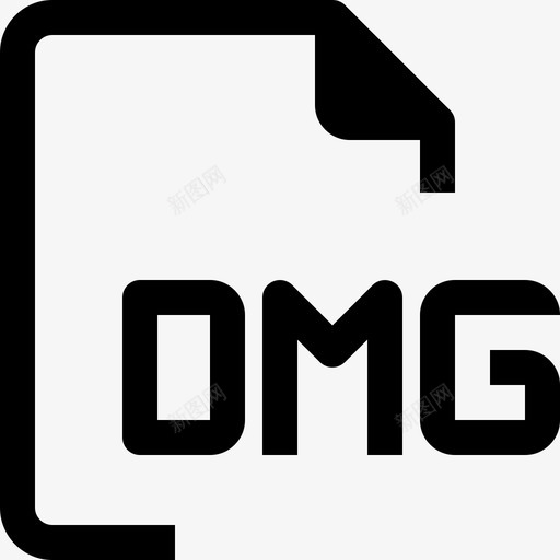 文件类型dmg文档图标svg_新图网 https://ixintu.com dmg 文件和文件类型最小图标 文件类型 文档 纸张