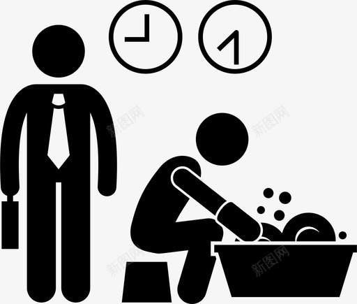 两份工作白天晚上图标svg_新图网 https://ixintu.com 两份 两份工作 办公室职员和雇员 工作 晚上 白天