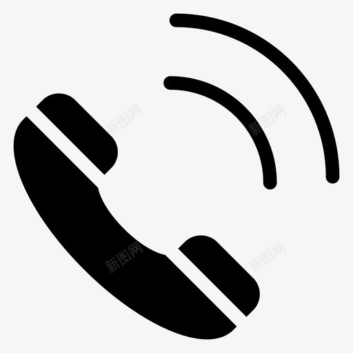 电话蓝牙通话图标svg_新图网 https://ixintu.com 办公 商务和办公字形图标 电话 联系人 蓝牙 设备 通话