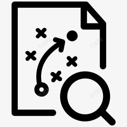 战略商业战略规划图标svg_新图网 https://ixintu.com 商业战略 战略 搜索 搜索引擎优化 搜索集3 规划
