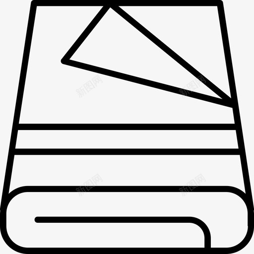 采购产品格子毯子布图标svg_新图网 https://ixintu.com 卷 家庭工具花园 布 毯子 纺织品 采购产品格子