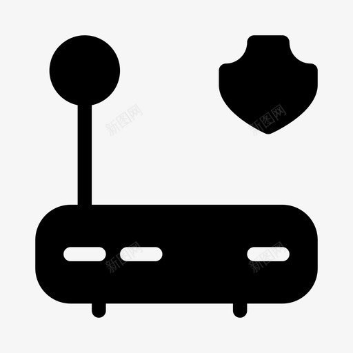 受ios保护的路由器保护安全保护图标svg_新图网 https://ixintu.com 受ios保护的路由器保护 安全保护