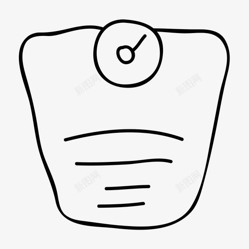 体重秤健身健身房图标svg_新图网 https://ixintu.com 体育 体重秤 健身 健身房 秤