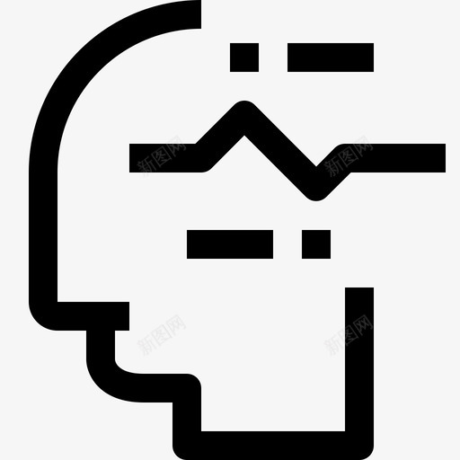 人类思维和思维大脑头脑图标svg_新图网 https://ixintu.com 人类思维和思维 人类思维的最小图标 大脑 头脑 报告 过程