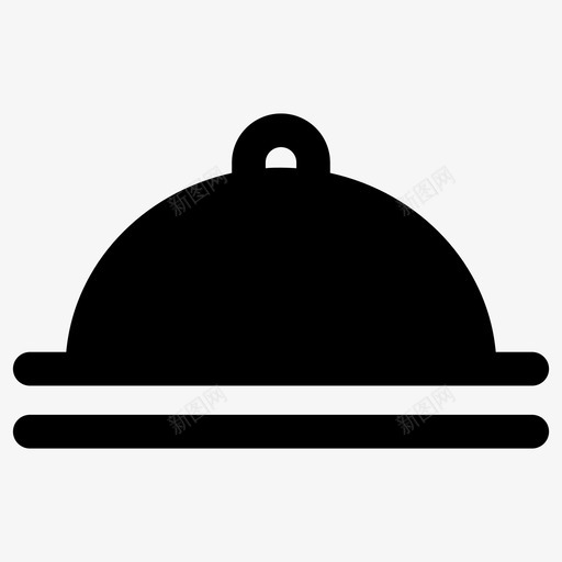 拼盘食物基本图标svg_新图网 https://ixintu.com 基本图标 拼盘 食物