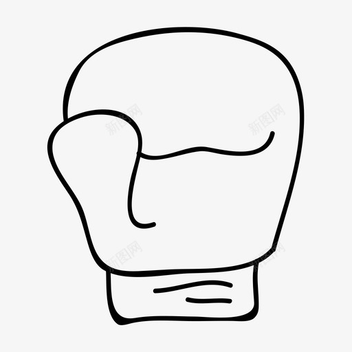 拳击手套拳击手运动图标svg_新图网 https://ixintu.com 拳击手 拳击手套 运动