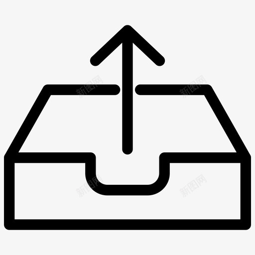 收件箱输出电子邮件转发图标svg_新图网 https://ixintu.com 发送 收件箱输出 电子邮件 转发