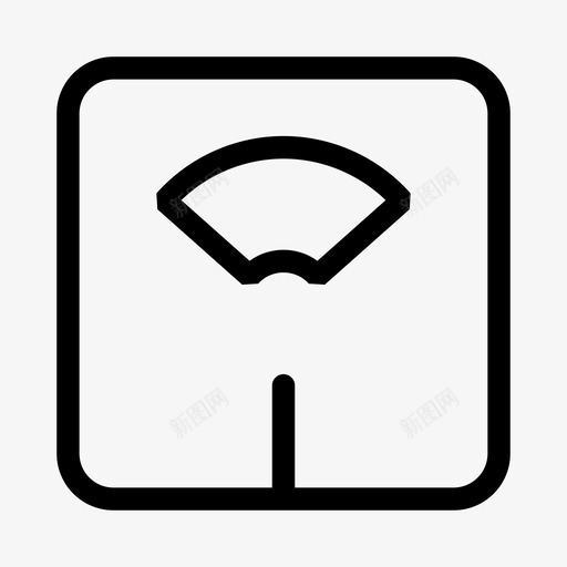 秤重量医院ios优化图标svg_新图网 https://ixintu.com 医院ios优化 秤 重量