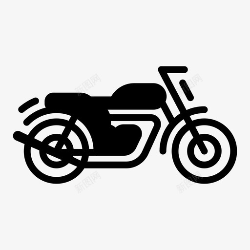 摩托车自行车汽车图标svg_新图网 https://ixintu.com 摩托车 汽车 自行车
