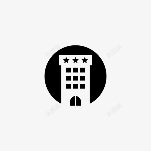旅馆汽车旅馆旅游图标svg_新图网 https://ixintu.com 旅游 旅馆 汽车旅馆