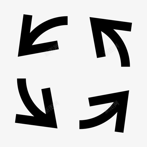 过程旋转图标svg_新图网 https://ixintu.com 旋转 过程