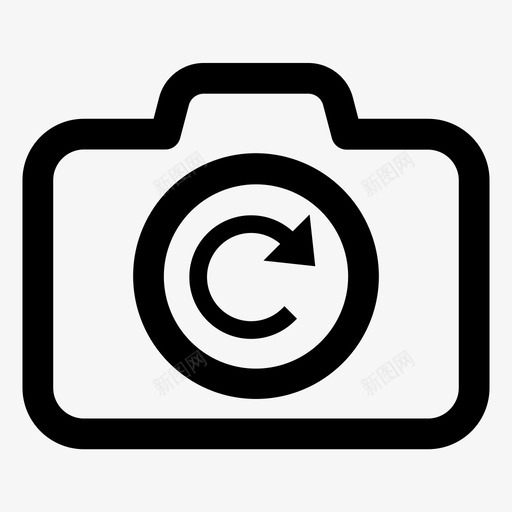摄像机对焦图标svg_新图网 https://ixintu.com 对焦 摄像机