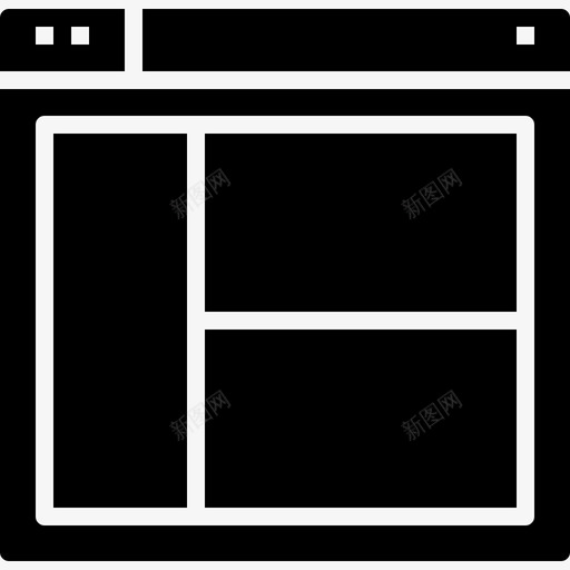 web布局浏览器页面图标svg_新图网 https://ixintu.com ui web层细节实体图标 web布局 浏览器 站点 网站 页面