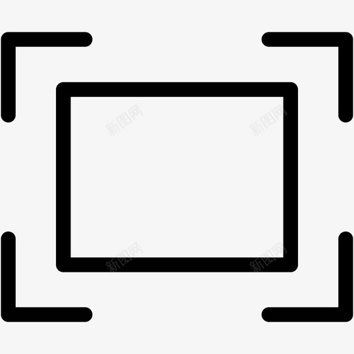 全屏全屏幕全屏幕图标svg_新图网 https://ixintu.com 全屏 全屏幕 全屏幕图标