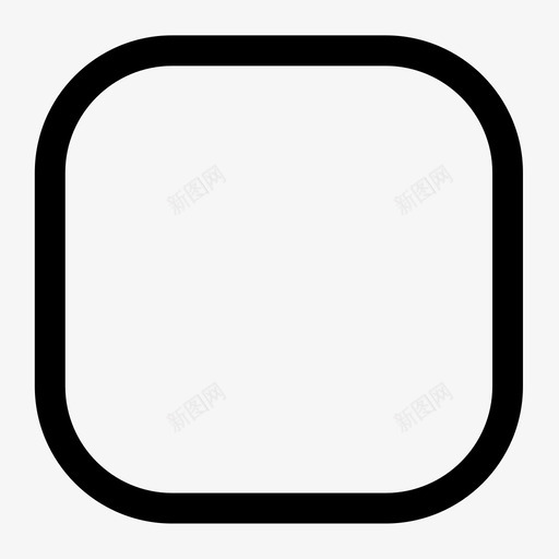 小对勾-未选iconsvg_新图网 https://ixintu.com 小对勾-未选icon