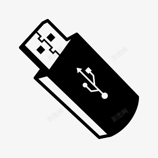 闪存驱动器usb插头usb端口图标svg_新图网 https://ixintu.com usb插头 usb端口 usb记忆棒 闪存驱动器