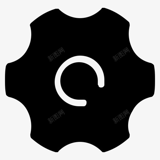 设置1-实心svg_新图网 https://ixintu.com 设置1-实心