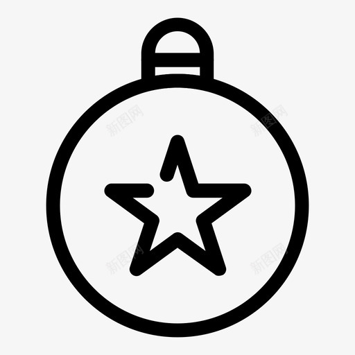 灯具配件圣诞节圣诞系列图标svg_新图网 https://ixintu.com 圣诞系列 圣诞节 灯具配件
