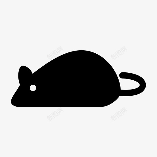 老鼠动物宠物图标svg_新图网 https://ixintu.com 动物 宠物 玩具老鼠 老鼠
