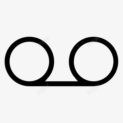 语音留言语音信箱图标svg_新图网 https://ixintu.com 语音信箱 语音留言