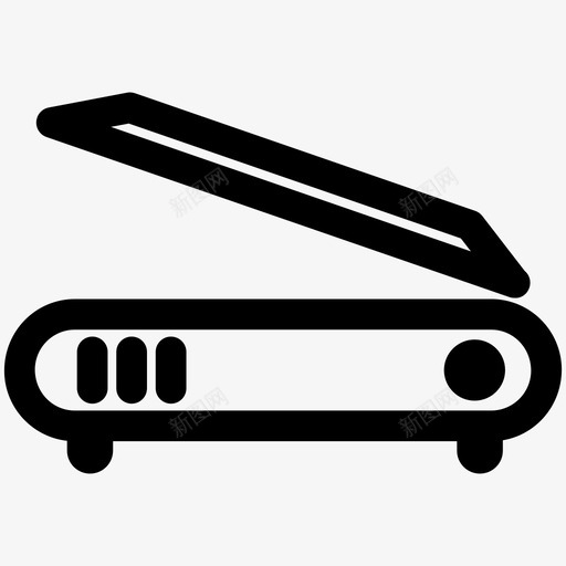 扫描仪办公室打印机图标svg_新图网 https://ixintu.com 办公室 打印机 扫描仪 硬件和计算机
