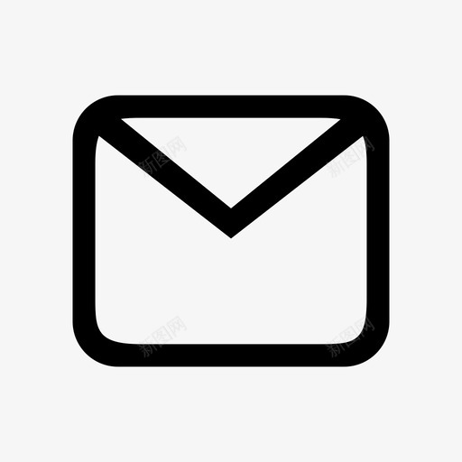 消息中心iconsvg_新图网 https://ixintu.com 消息中心icon
