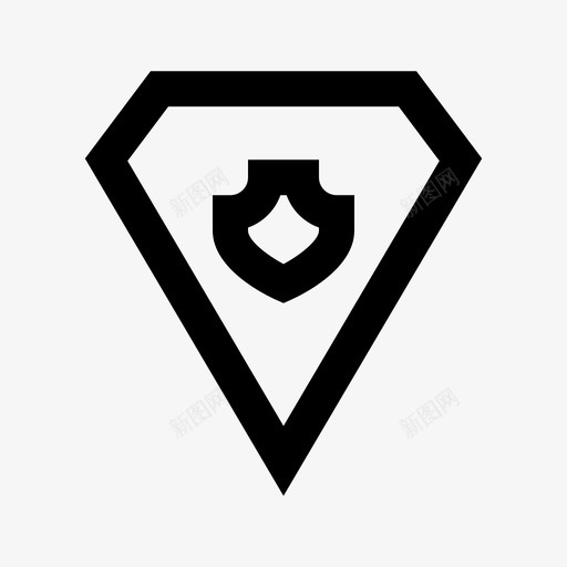 资产安全锁定保护图标svg_新图网 https://ixintu.com 保护 安全 安全保护webgrid 屏蔽 资产安全 锁定